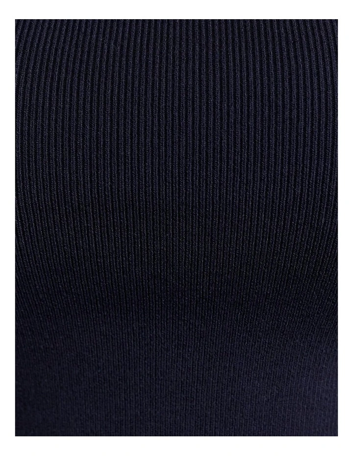 Lydia Stripe Knit Tank in Black image 6