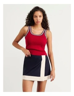 Lydia Stripe Knit Tank