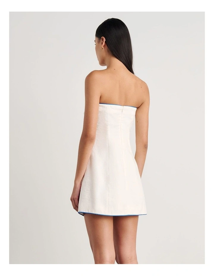 Seahorse Linen Bustier Dress image 2
