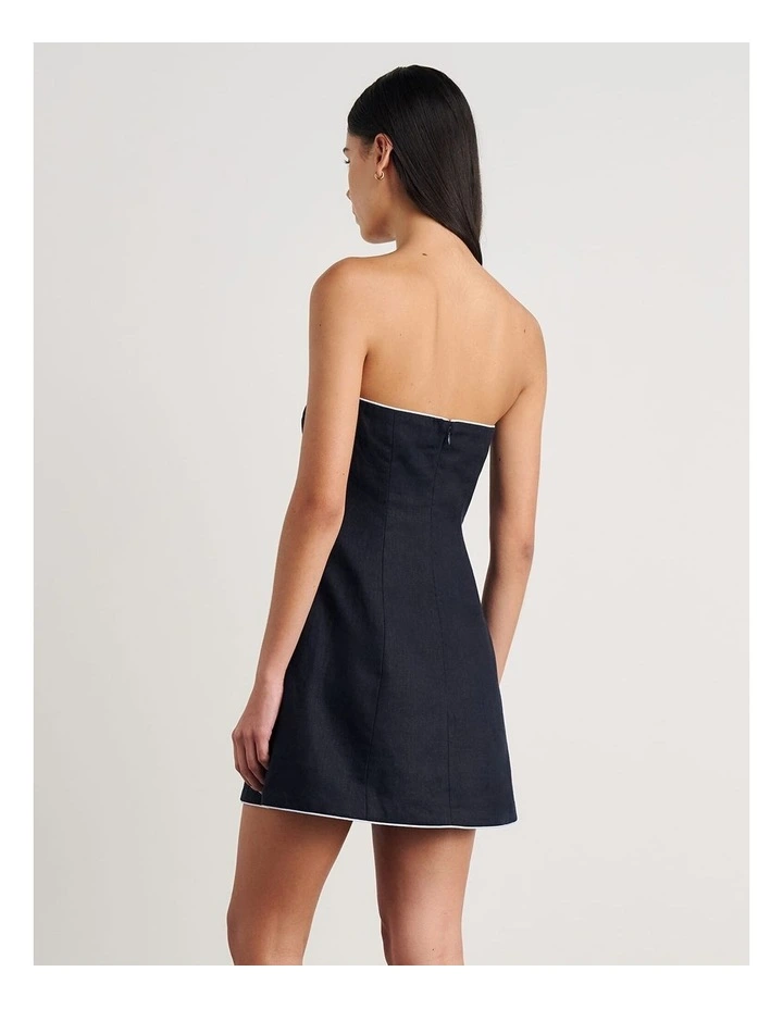Seahorse Linen Bustier Dress image 2