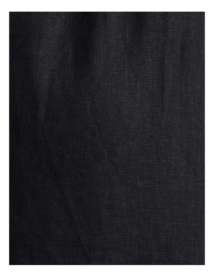 Ariel One Shoulder Linen Dress image 7