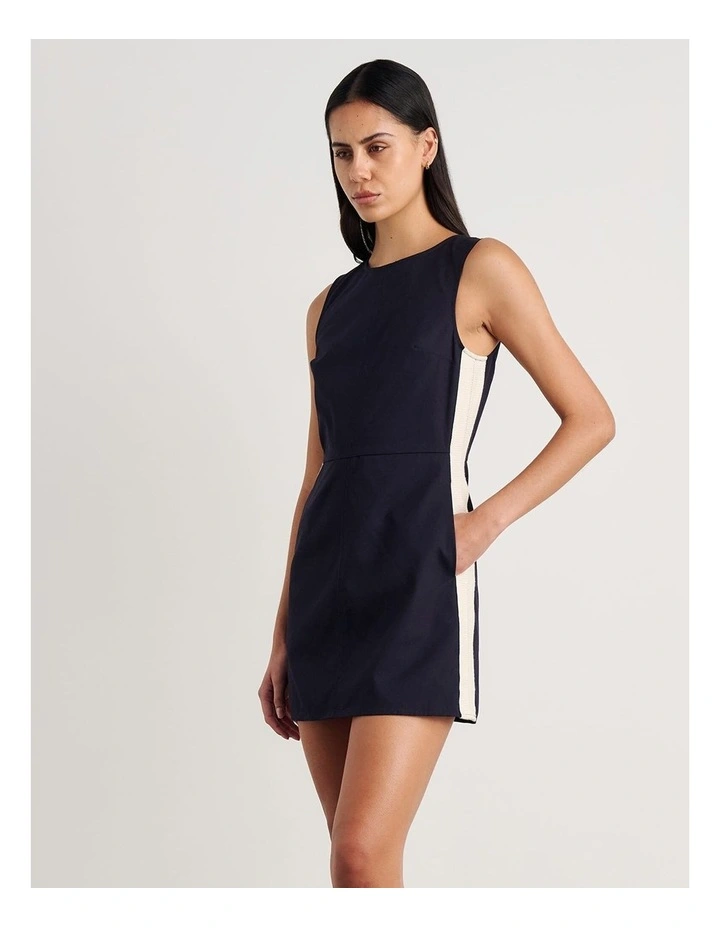 Canvas Contrast Mini Dress image 3