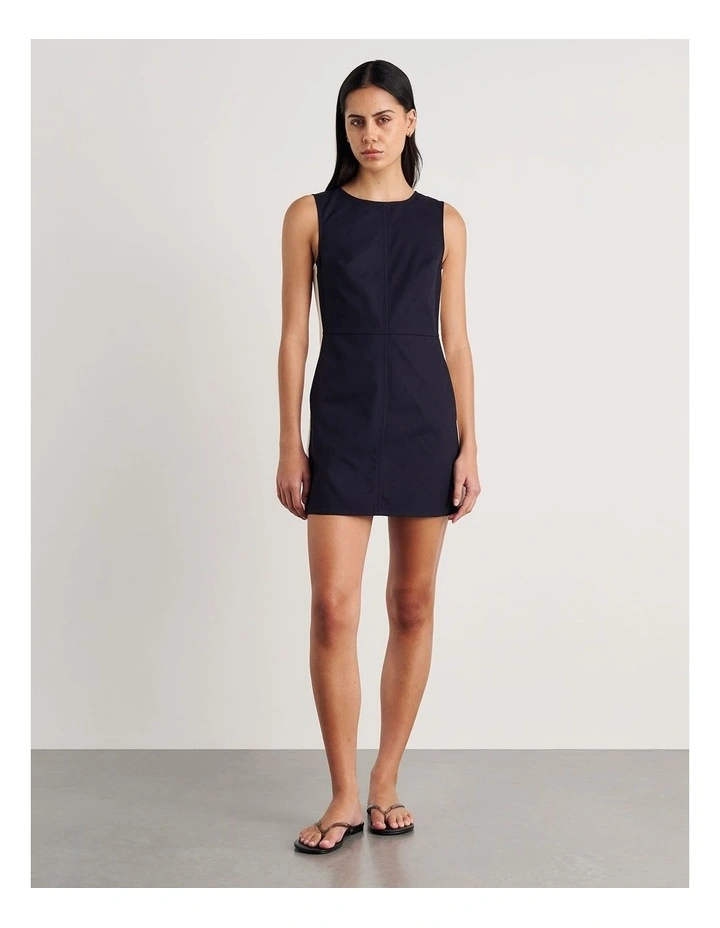 Canvas Contrast Mini Dress image 4