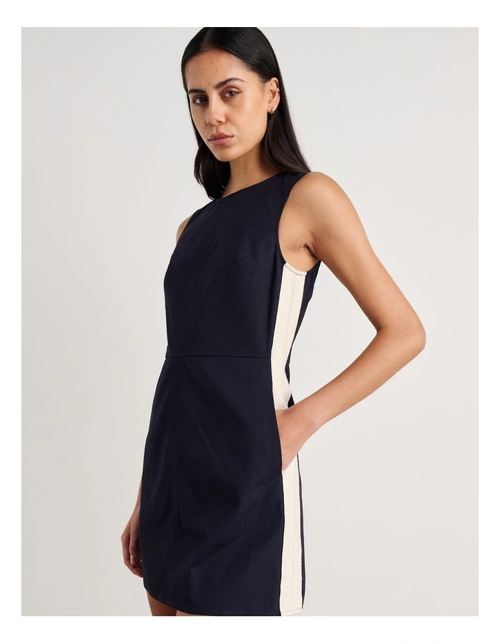 Canvas Contrast Mini Dress image 5