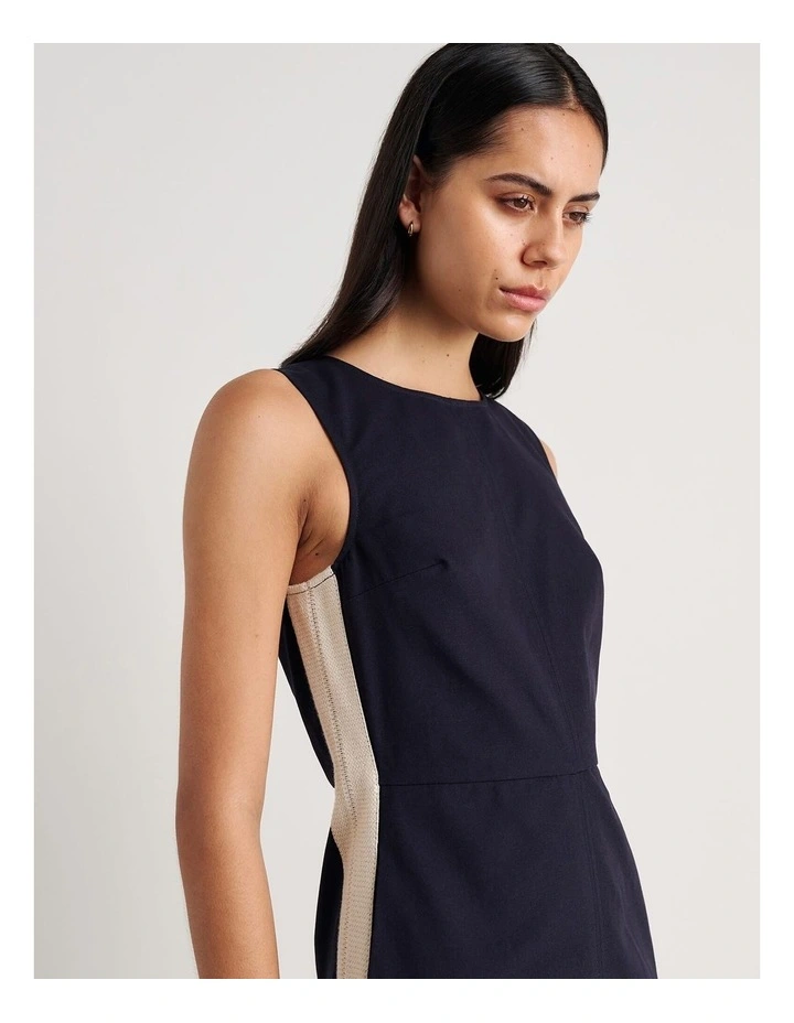 Canvas Contrast Mini Dress image 6