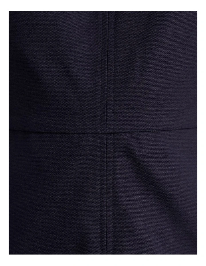 Canvas Contrast Mini Dress image 7