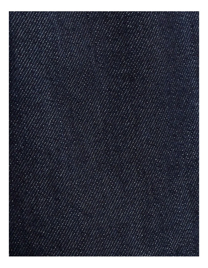 Loe Denim Pull On Short in Raw Wash image 6