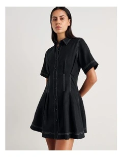 Bella Linen Dress