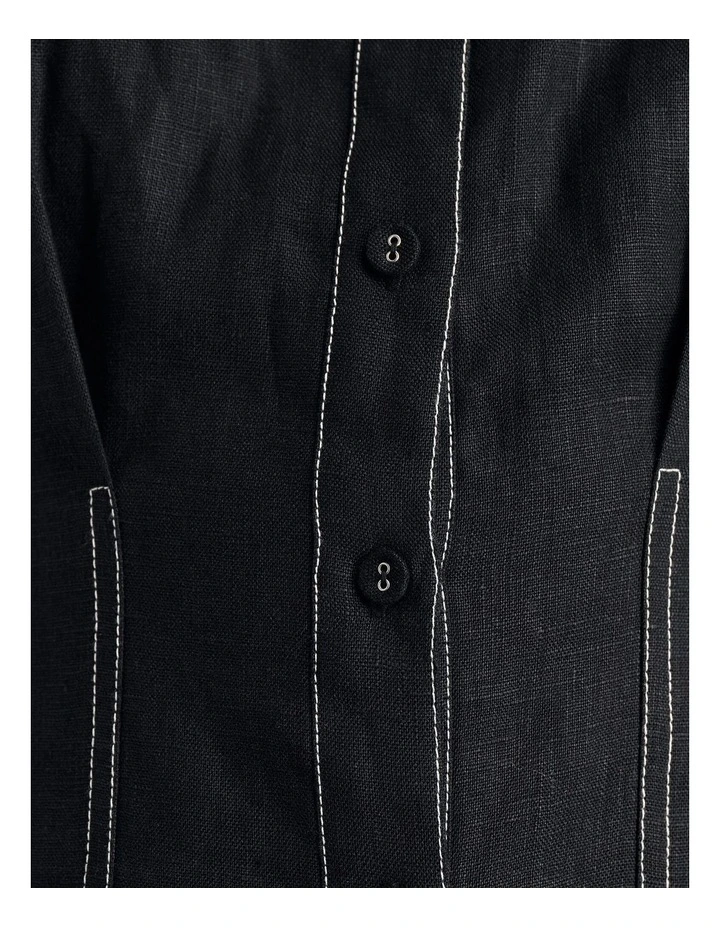 Bella Linen Dress image 7