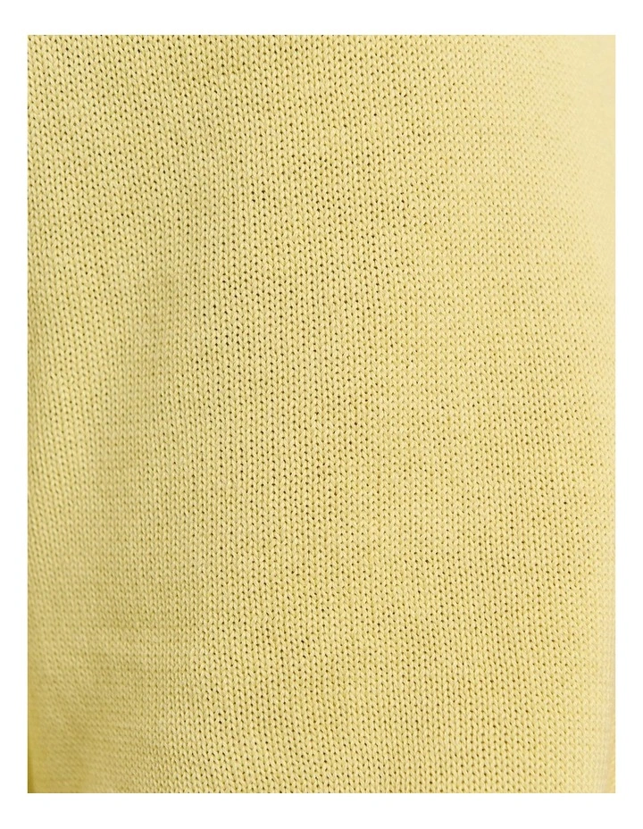 Brita Knit Pull on Shorts in Yellow image 6