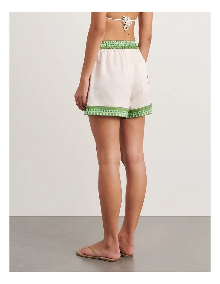 Sunlounger Elastic Shorts in Beige image 2