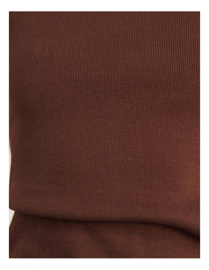 Kate Baby Tee in Brown image 7