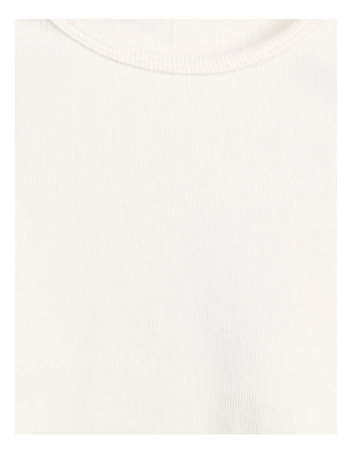 Kate Baby Tee in White image 7
