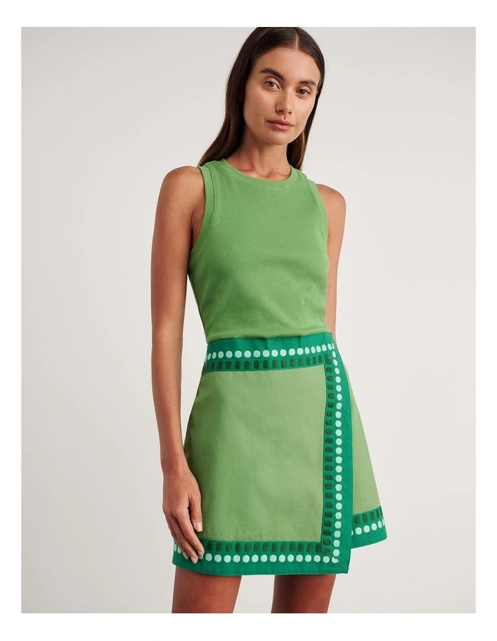Canvas Mixed Media Dress image 1
