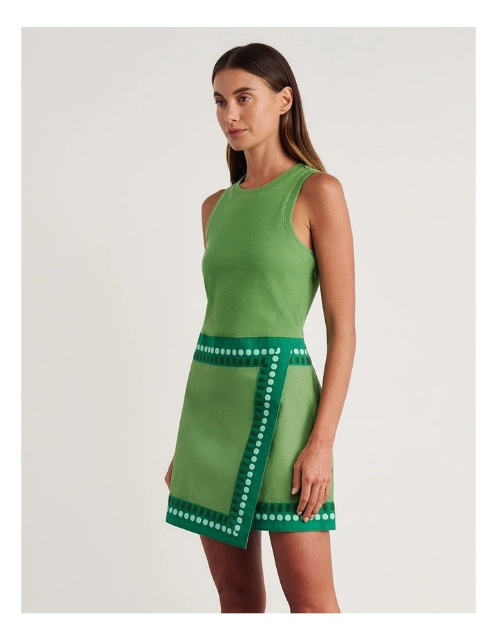 Canvas Mixed Media Dress image 6