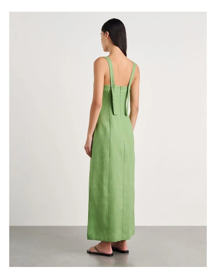 Sunlounger Maxi Dress in Green image 2