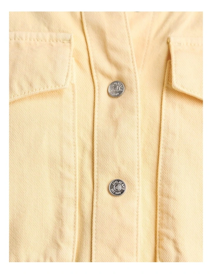 Loe Denim Shirt in Yellow image 6