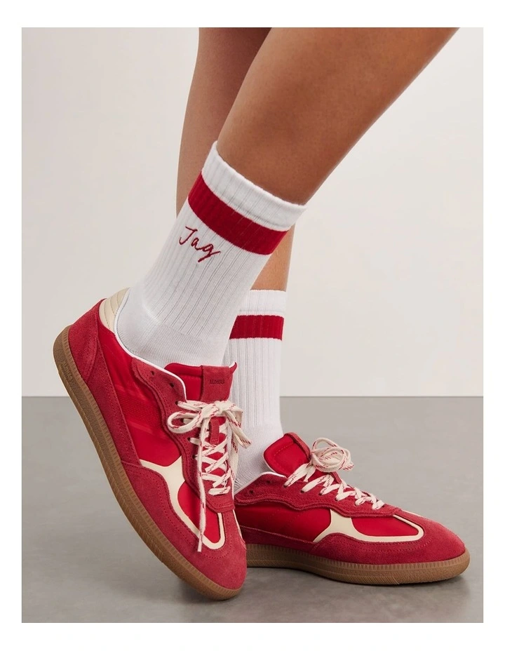 Embroidered Sport Socks in Multi image 5