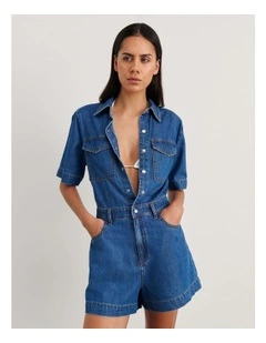 Loe Denim Playsuit