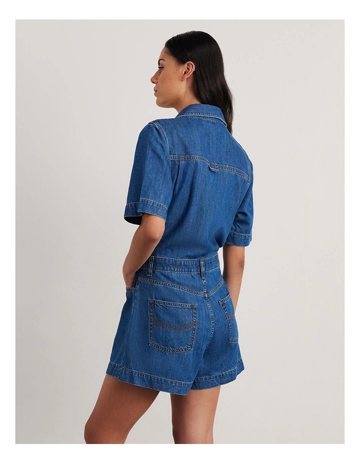 Loe Denim Playsuit image 2