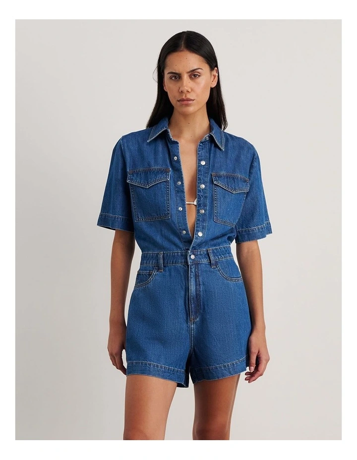 Loe Denim Playsuit image 7
