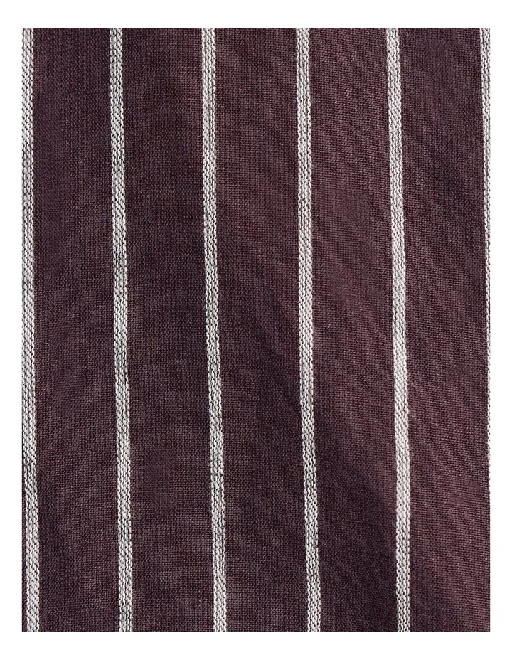 Winona Stripe Shirt in Red image 7