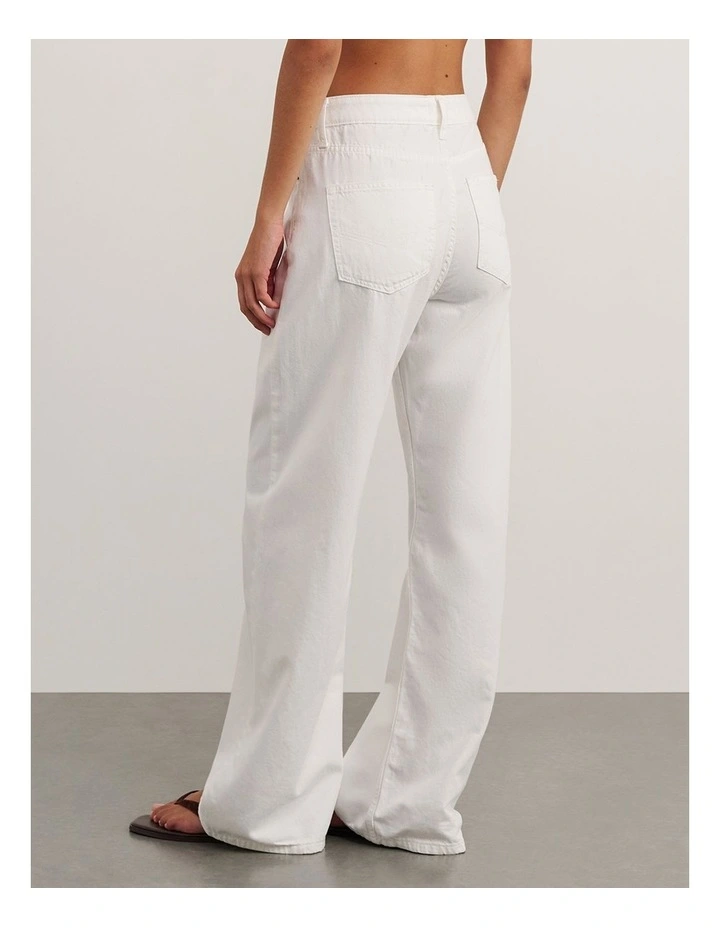Carrie Slouch Jean in White image 2