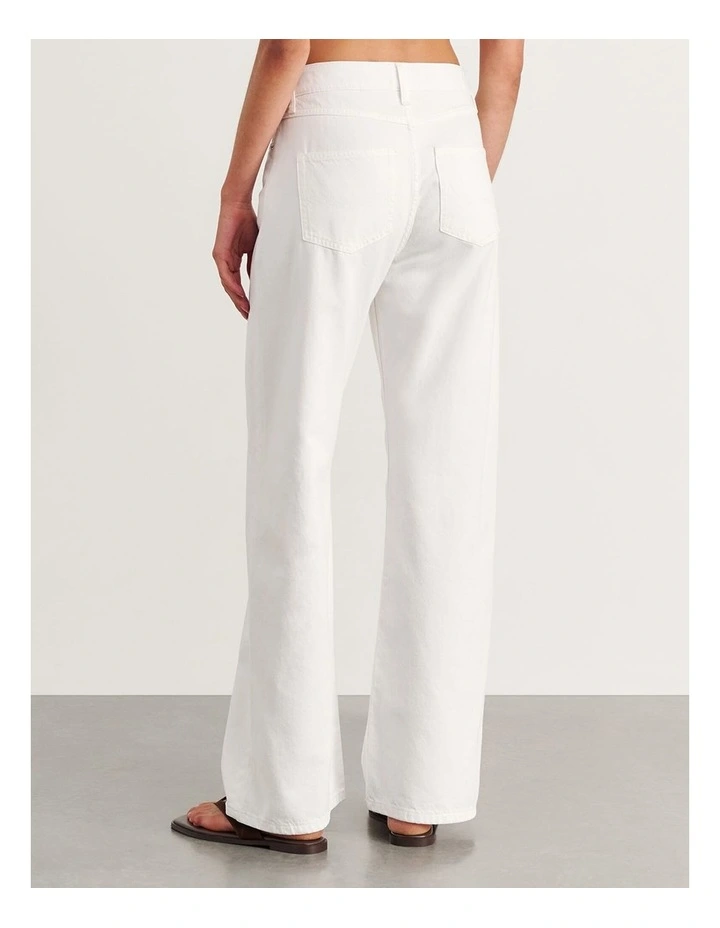Carrie Slouch Jean in White image 2