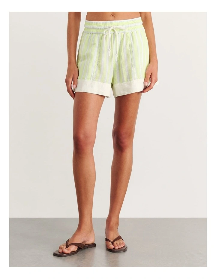 Gigi Stripe Pull On Short image 4