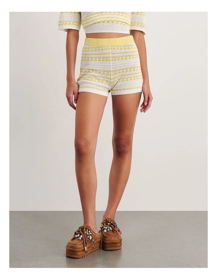 Brita Stripe Pull On Short image 4