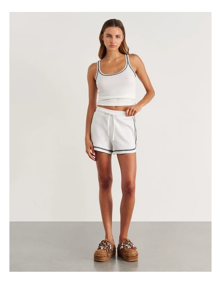 Celina Blanket Stitch Short image 4