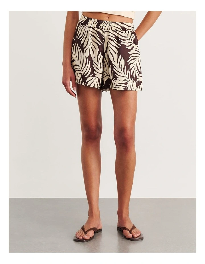 Roam Pull On Short in Multi image 4