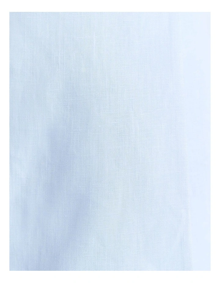 Kayla Linen Wrap Mini Skirt image 6