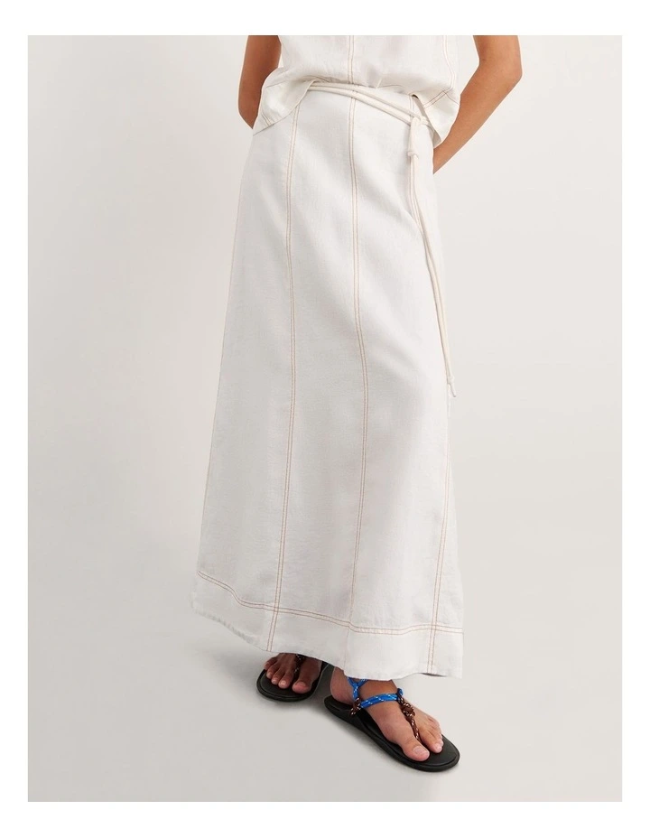 Sabine Linen Maxi Skirt image 1