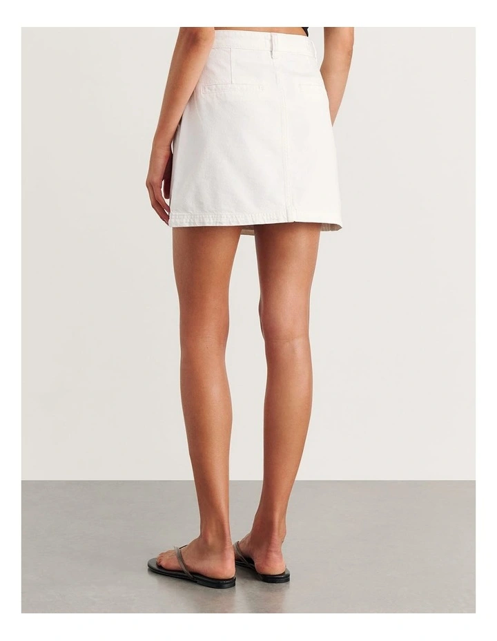 Anais Mini Denim Wrap Skirt image 2