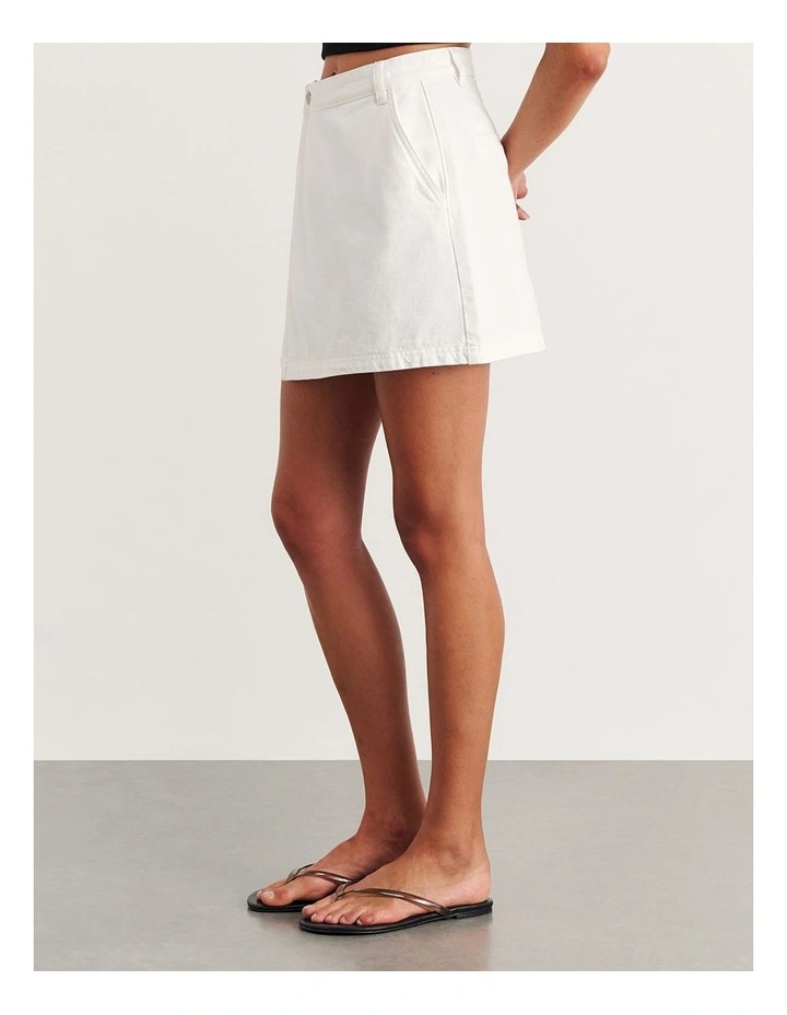 Anais Mini Denim Wrap Skirt image 3