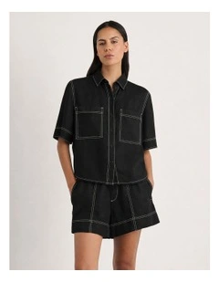 Gigi Relaxed Short Sleeve Shirt