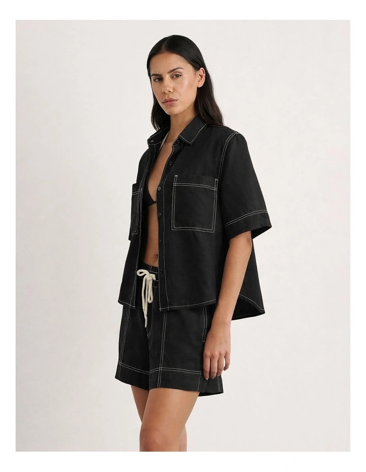 Gigi Relaxed Short Sleeve Shirt image 3