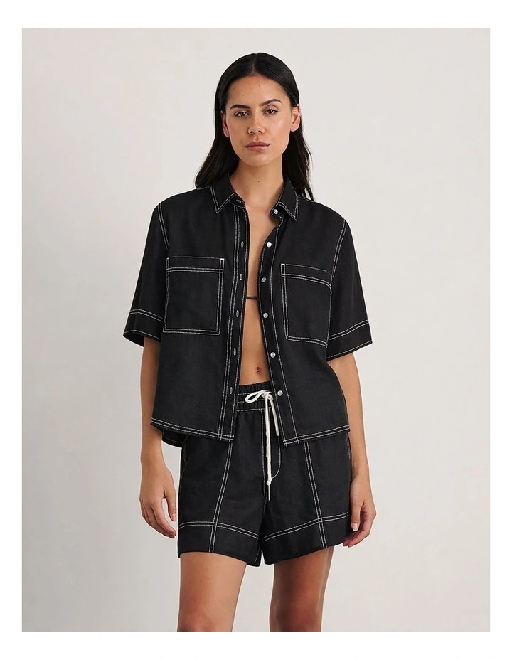 Gigi Relaxed Short Sleeve Shirt image 5