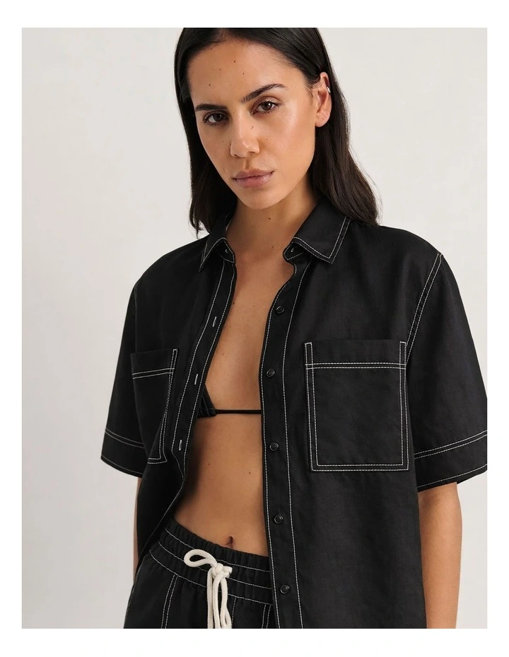 Gigi Relaxed Short Sleeve Shirt image 6