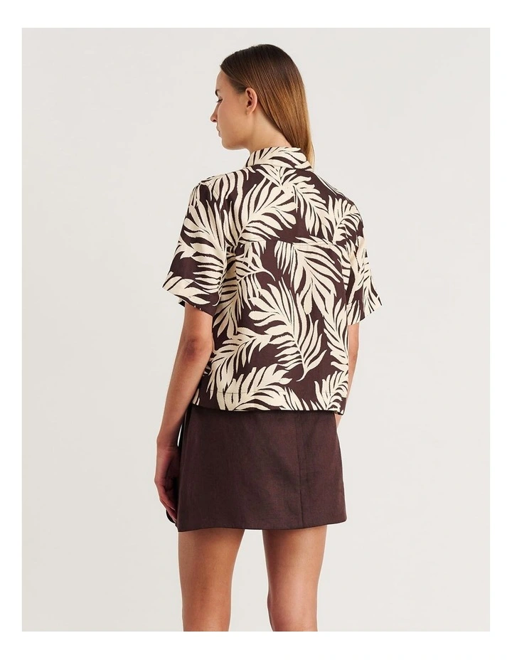 Roam Short Sleeve Shirt in Cream image 2