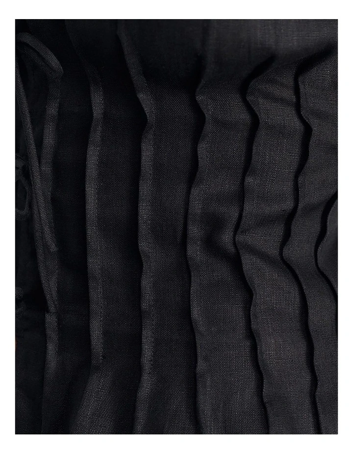 Delphine Pintuck Linen Blouse image 6