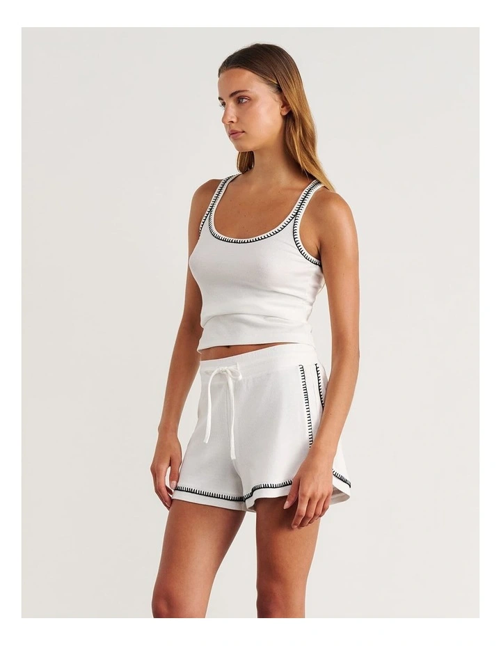 Celina Blanket Stitch Tank image 3