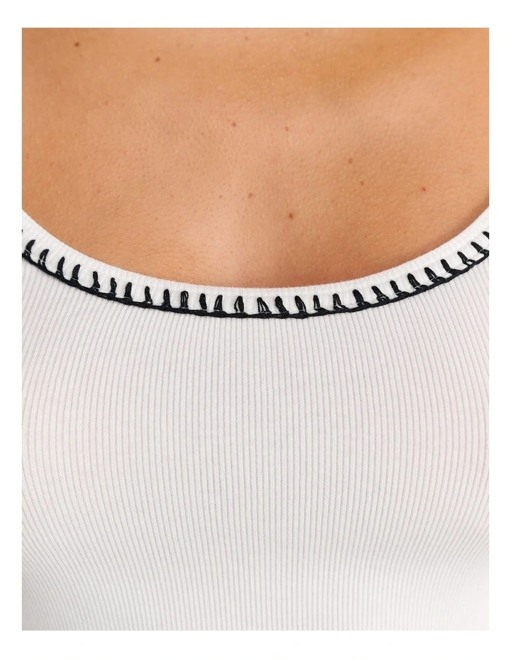 Celina Blanket Stitch Tank image 7