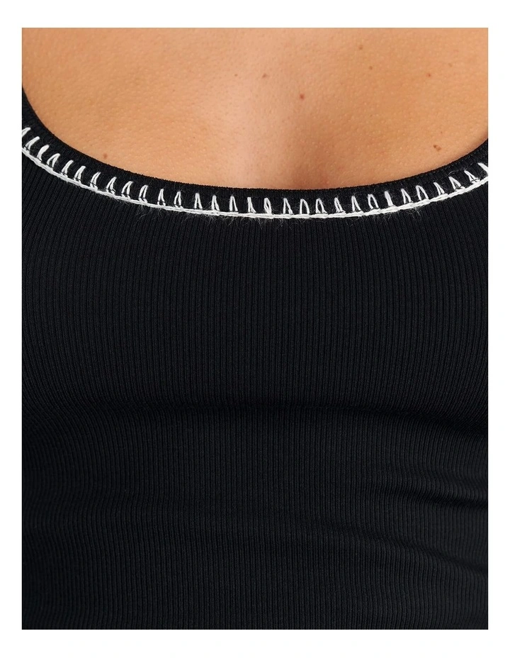 Celina Blanket Stitch Tank image 7