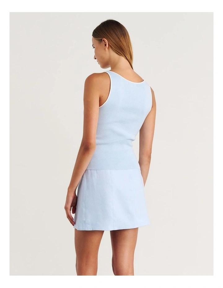 Lydia Contrast Knit Tank image 2