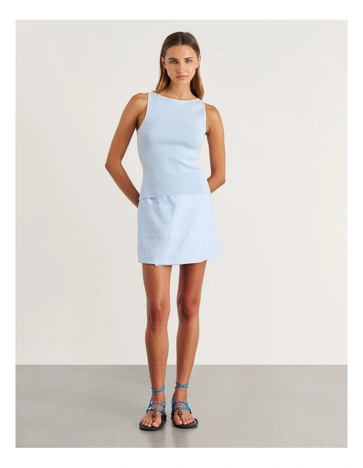 Lydia Contrast Knit Tank image 5