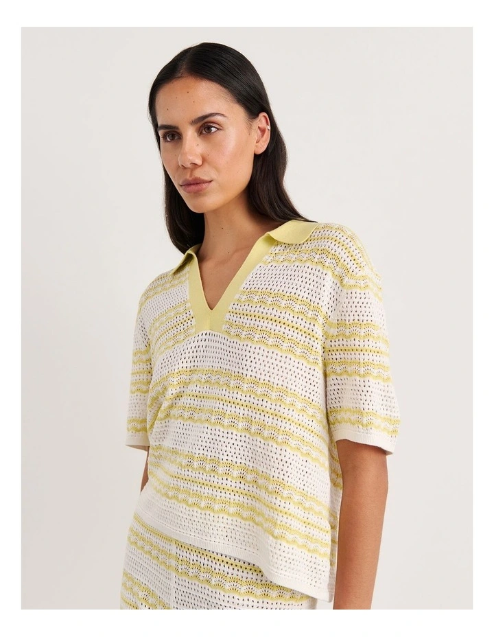 Brita Stripe Popover Knit image 5