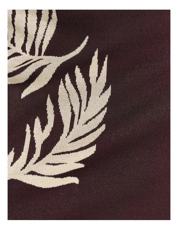 Roam Knit Mini Dress in Brown image 6