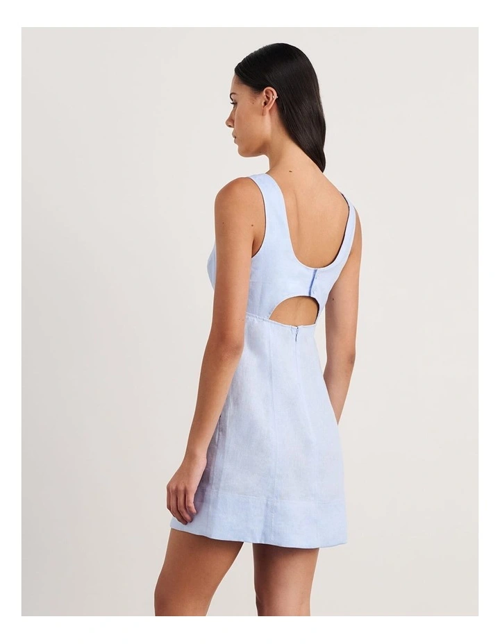 Daphne Linen Mini Dress image 2